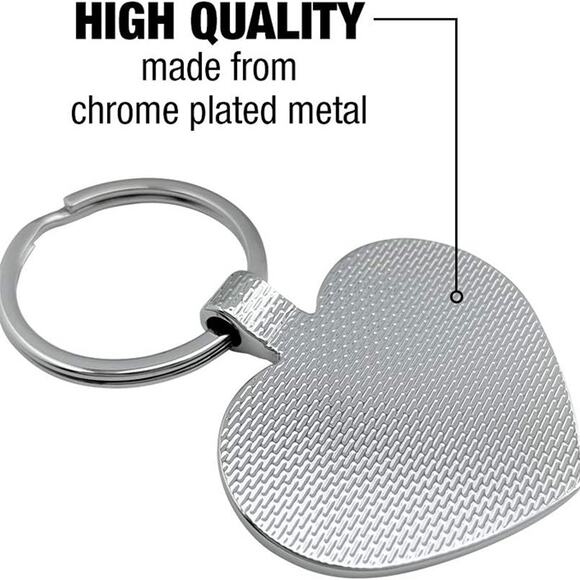 Care Bears Grumpy Bear Keychain Heart Love Metal Key Chain Ring - Picture 4 of 6